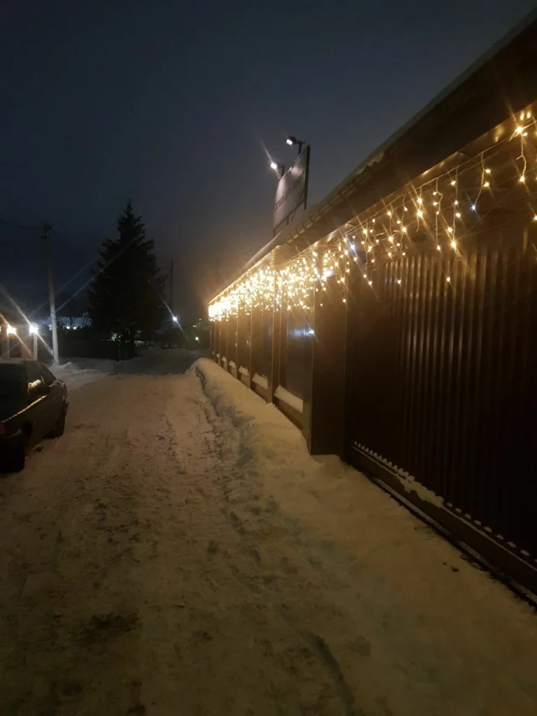 Банный комплекс Аннино вечером